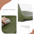 thumbnail image 3 of EDX Counter Height Bar Stools Set of 2 With Back and Footrest, Metal Frame, 26 inch, Green, 3 of 7