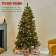 thumbnail image 5 of 2WIN2BUY 6.5FT Prelit Artificial Christmas Tree with 250 White LED Lights for Home Party Holiday Xmas Decoration, 5 of 9