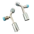 thumbnail image 3 of AC Fittings A/C Female O Ring 90 Degree #8 #10 with R134a Service Ports, 3 of 9
