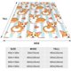 thumbnail image 4 of Bonita manta de Corgi, regalo para mujeres adultas y niños, para sala de estar, ropa de cama, sofá, suave, cálida, ligera, acogedora, manta con forma de perro y corazón, decoración navideña para el, 4 of 5