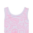 thumbnail image 2 of Wonder Nation Printed Ruffled Hem Tank and Shorts Set, Sizes 12M-5T, 2 of 3