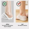 thumbnail image 2 of Height Increase Heels Sleeves Gel Heel Height Invisible Elevators Pads Arch Support, 2 of 4