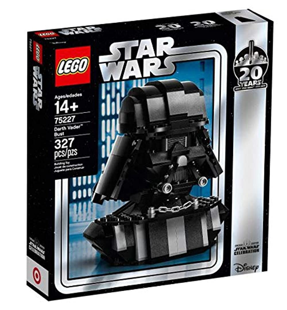 Star Wars Anniversary Edition Darth Vader Bust Set LEGO 75227 Walmart.com