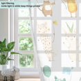 thumbnail image 4 of Yayeee Window Curtains Light Filtering 63"x52" Grommet Panel Pair Home Living Room Decor, Cute Animal, 4 of 7