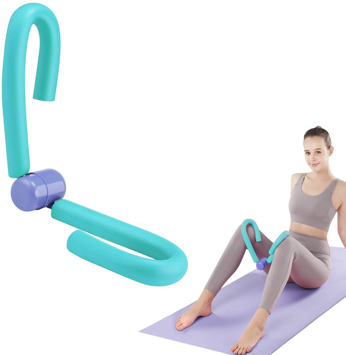 Yoga Thigh Master Exercise Tool Leg Arm Body Train Tool Body Build Home Gym Use 