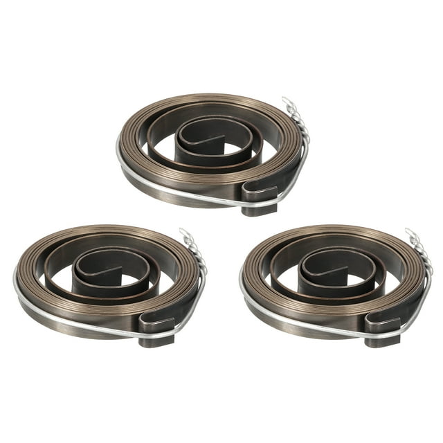 Drill Press Spring Drill Press Quill Feed Coil Spring Assembly Spring Steel 980mm Expand Long 45 x 7 x 0.7mm 3 pack