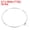 Silver, variant on Uxcell 20mm Jump Rings, 50 Pack Metal O Ring Open Jump Rings for Jewelry Making Keychains, Golden