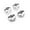 Silver, variant on 4PCS Aluminum Alloy Hexagon Wheel Hex Seat Mount Hub Pins 7mm Upgrade Short Truck RC Car Parts For TRAXXAS SLASH 4X4 Accessories