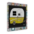 thumbnail image 2 of Tangletown Fine Art Camper - Green by Cheri Wollenberg Poster Frame - 30 x 30 x 1.5 in., 2 of 2