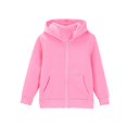 thumbnail image 3 of Ruyang Kids Zip Up Hoodie Long Sleeve Sweatshirt Solid Loose Fit Sweatshirt Jacket Trendy Windproof Coat Fall Winter Warm Outerwear, 3 of 9