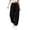 Black-B#40823JJ, variant on Women Oversized Jogger Trousers Solid High Waist Cuffed Casual Trousers Fall Winter Women’s Joggers Athletic Workout Gym Sweatpants for Women Sky Blue M