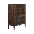 thumbnail image 4 of Hawthorne Collections Fall River Solid Sheesham Wood Chest - Brown, 4 of 12