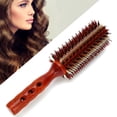 thumbnail image 4 of Hairdressing Styling Tools Styling Comb Large Salon Round Hair Brush Straight For Curly, 4 of 8