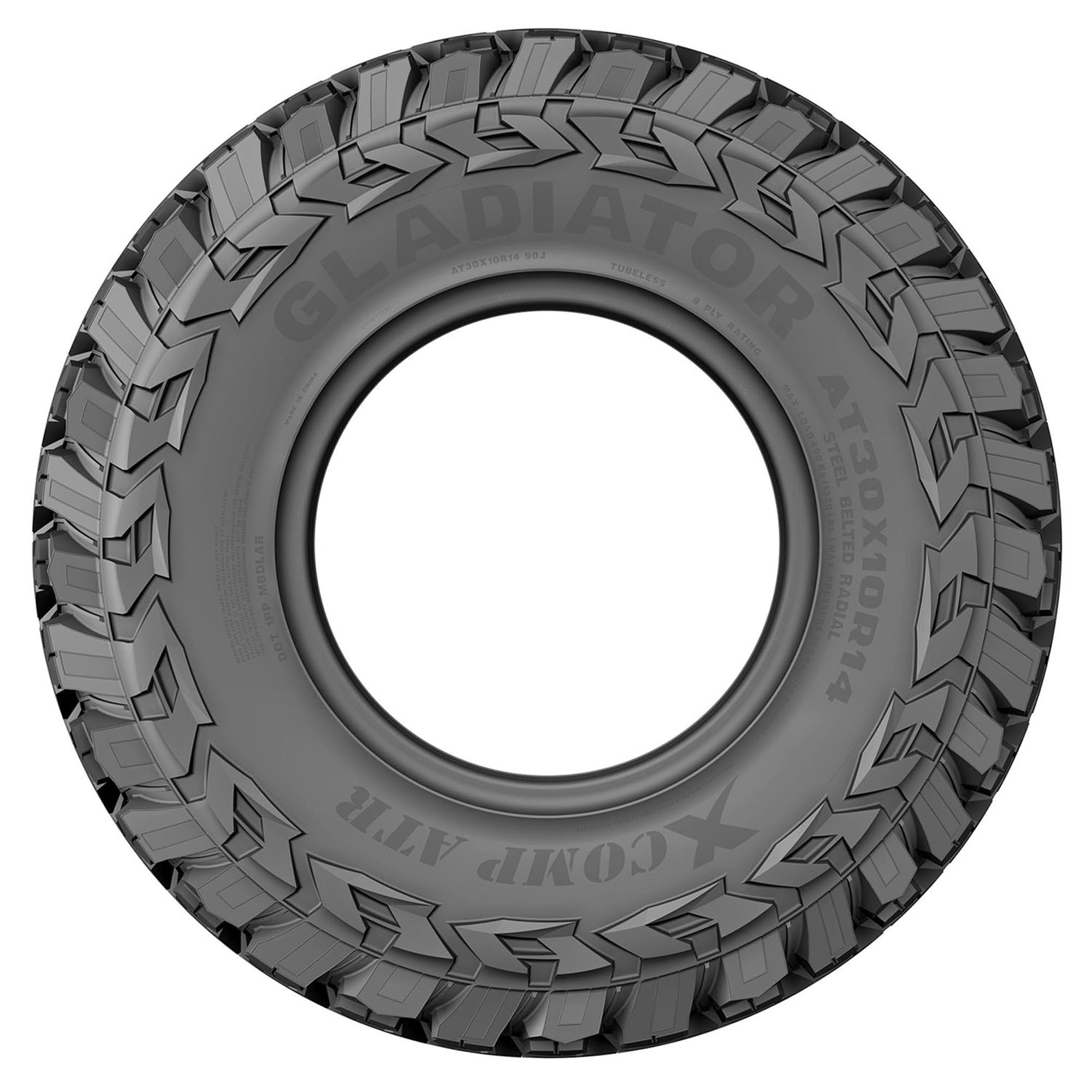 Gladiator X COMP ATR 30X10.00R14 90J E ATV/UTV Tire