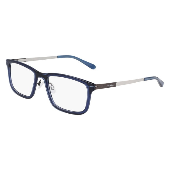 Shinola Flexon Temple Eyeglasses SH37000 410 Crystal Navy 55mm