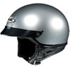 HJC CS-2N Open Face Motorcycle Helmet Light Metallic Silver XL