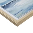 thumbnail image 5 of Olliix Sparkling Sea Abstract Landscape Polystyrene & Glass Wall Art in Blue, 5 of 9