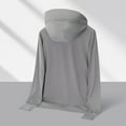 thumbnail image 4 of BSDJILFG Big and Tall Hoodies for Men Summer Casual Holiday Beach High Elastic Zipper Closure Sun ProtectiLong Sleeve UPF Jacket Casual Solid Sweatshirts M-5XL, 4 of 4