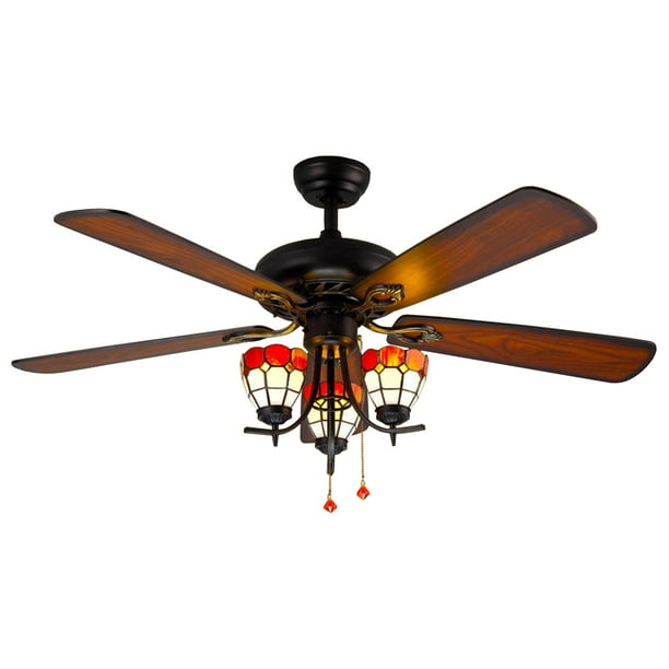 Modern Ceiling Fan With 5 Blades Light Kit Glenmont Rustic Barnwood 3 Seeded Glass Fixtures 52 Inches Oil Rubbed Bronze Com Light Kit Glenmont Rustic Ceiling Fan, Modern Rustic Ceiling Fan