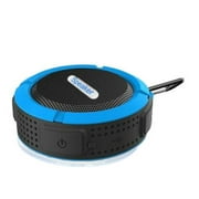 C6 Portable Bluetooth Speaker,Wireless Portable Mini Speaker,Waterproof Bluetooth Speaker,Loud HD Sound,Shower Speaker with Suction Cup & Sturdy Hook,Compatible with IOS,Android,PC,Pad