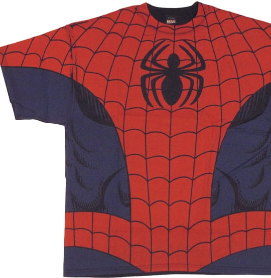 t shirt spiderman
