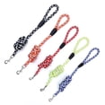 thumbnail image 5 of Reflective Dog Leash, Heavy Duty Woven Rope with Padded Handle, for Large Dogs, 5 Feet Length, 5 of 7