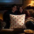 thumbnail image 3 of Miwamany Polka Dot Throw Pillow Covers, Vintage Decorative Cushion Cases, Classic Soft Pillow Shells for Sofa Couch Bedroom Living Room Decor, 3 of 6