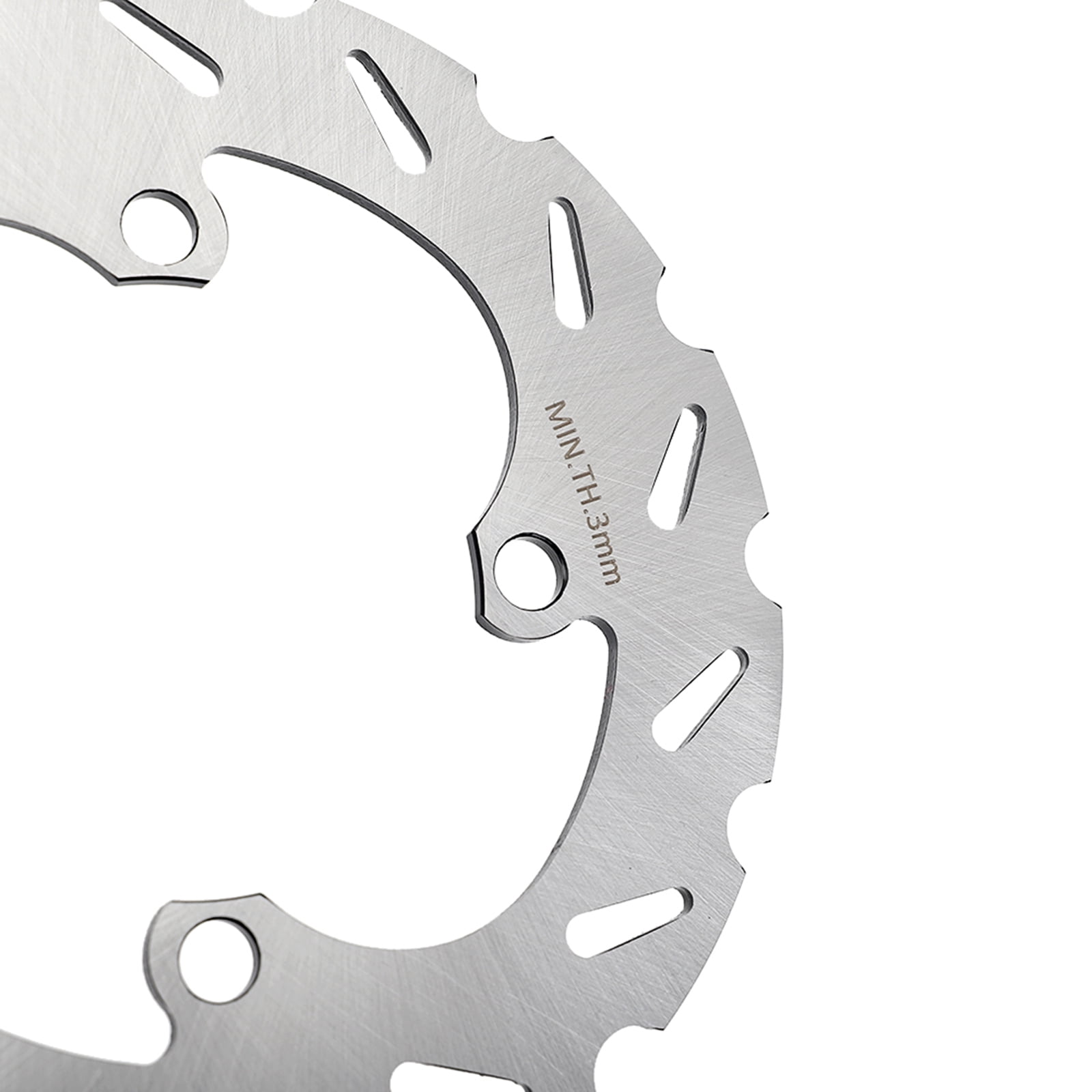 Front And Rear Brake Disc Rotor For Yamaha Rhino 700 YXR700 4X4 2008 2009-2013 - Foto 3