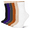 B-multicolor, variant on Loritta Crew Socks for Women Casual Dress Socks 6 Pairs Womens Soft Cotton Calf Socks, Size 9-11