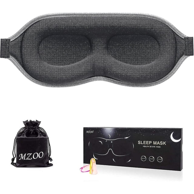 Sleep Eye Mask For Men Women, 3d Contoured Cup Sleeping Mask & Blindfold, Concave Molded Night Sleep Mask, Block Out Light, Soft Comfort Eye Shade Cov-week