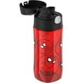 thumbnail image 3 of Thermos Kids Plastic Water Bottle with Spout, Spiderman, 16 oz, 3 of 4
