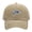 Washed Khaki, variant on Unisex Washed Cotton Baseball Cap, Gone Fishing Lettering with Fish & Fishing Hook Embroidered Low Profile Dad Hat, Adjustable Outdoor Sun Protection Hat for Fisherman