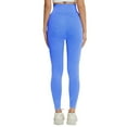 thumbnail image 5 of Riforla Leggings for Women High Waist Seamless Lifting Yoga Pants with Squat Proof Fabric Womens Pants Sky Blue M, 5 of 7