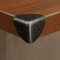 thumbnail image 6 of 12Pcs Antique Iron Bronze Corner Protectors For Wooden Boxes With Screws Vintage Decorative Edge Corner Guards, 6 of 9