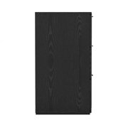 Clive Mid-Century Modern 72 Dresser in Black (6-Drawer)