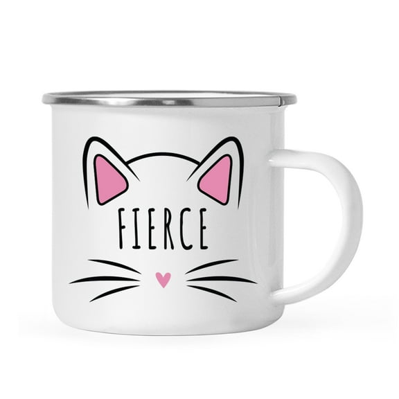 Koyal Wholesale Funny Cat Lover Campfire Coffee Mug, Fierce