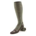 thumbnail image 2 of Guide Gear Men's Merino Wool Blend Midweight Boot Socks, 2 Pairs Olive/Oatmeal XL, 2 of 2