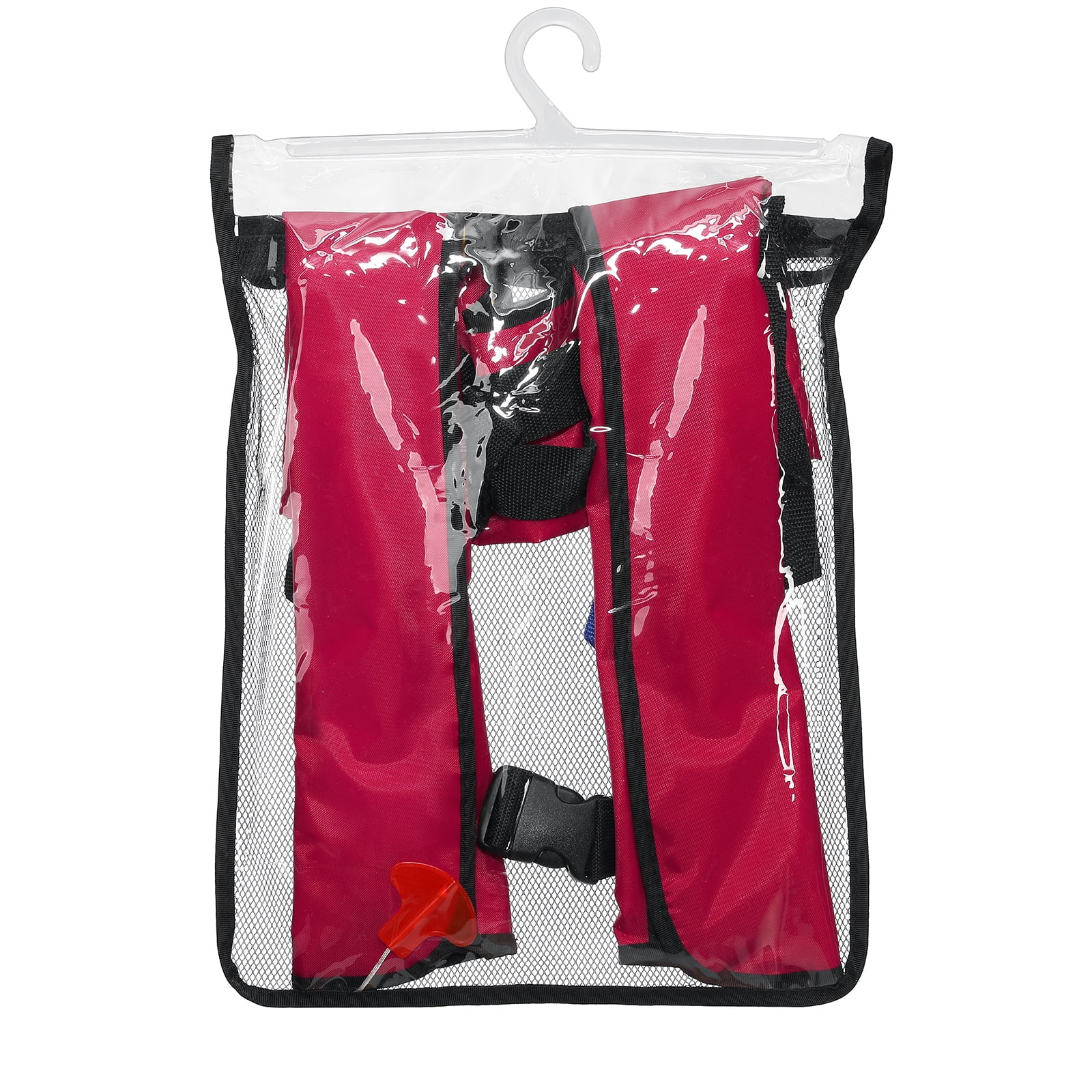 GOTGELIF Adult Automatic Inflatable Life Jacket, Red