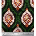 thumbnail image 1 of Soimoi Black Cotton Duck Fabric Floral Damask Fabric Prints By Yard 42 Inch Wide, 1 of 3