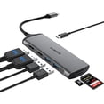 thumbnail image 2 of Dual HDMI Laptop Docking Station Dual Monitor, Universal USB C Dock Triple Display Adapter for MacBook Pro Air, Windows Type C Laptops, 2 of 5