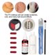 thumbnail image 4 of Set de maquillaje de halloween kit de maquillaje de halloween maquillaje de fiesta de halloween herramienta de maquillaje de cicatriz de herida Etapa de fiesta de halloween efectos ANGGREK Otros, 4 of 8