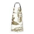 thumbnail image 3 of Cauagu Olive Picking Aprons with Pockets,Waterproof Apron for Women,Kitchen Cooking Apron Adjustable Bib Aprons Chef Apron for Cooking,Drawing,Crafting, 3 of 8
