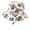 White, variant on lnmuld Toddler Boys Wide Brim Fisherman Hat Lightweight Summer Sun Hat for Outdoor Casual Daily Wear Size:2-4 Years