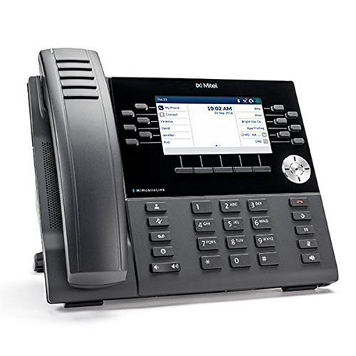 Mitel Mivoice 6930 Ip Phone Wall Mountable Desktop Black 50006769 Walmart Com Walmart Com