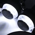 thumbnail image 4 of Motorcycle Rearview Mirror Led Handlebar Mirrors 2pcs Folding Rearview Mirrors Round With LED Turn Signal For 0.67-0.75in Handlebar End Motorcycle Parts, 4 of 8