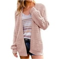 thumbnail image 2 of Idoravan Cardigans for Women Spring Fashion Women's Casual Pocket Long Sleeve Solid Cover Up Cardigan Tops, 2 of 7
