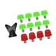 thumbnail image 5 of Pieles de zapatos de zapatos de fútbol de 12 piezas Caballeros de rugby M6 Spikes de zapatillas de fútbol para zapatillas de fútbol para zapatillas de Verde 8 mm rojo 11 mm, 5 of 8