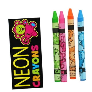 Choice 4 Pack Kids Restaurant Crayons in Print Box - 1000/Case