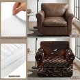 thumbnail image 6 of Chririnla Halloween Spider Web Bat Chair Slipcover 2 Pieces Armchair Sofa Covers Elastane Chair Cover with Anti-Dust for Living Room, 6 of 8