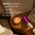 thumbnail image 5 of LELO LIV 3 G Spot Vibrator 8 Settings App Controlled Silicone for Women, Powder Blue, 5 of 6